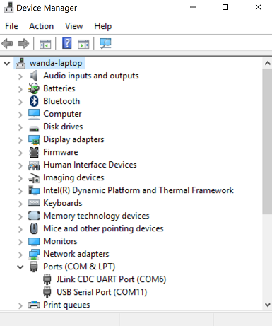 Device Manager - FT232H