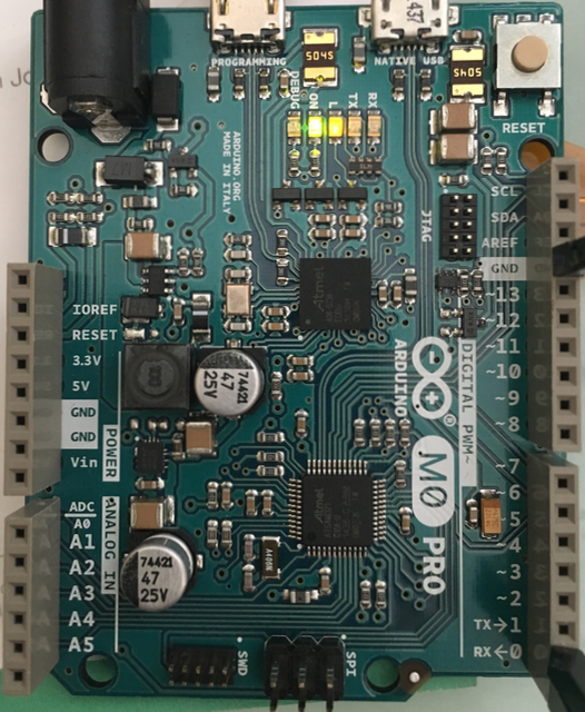 Arduino M0 Pro Wiring